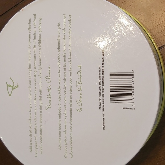 8 inch Stoneware Plates - Picture 6 of 6